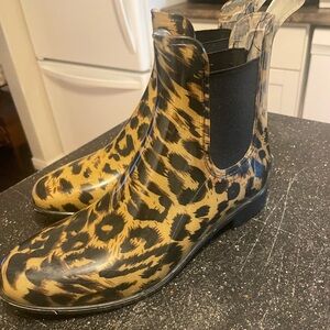 Storm by Cougar Leopard Print Ankle Boots